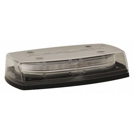 Ecco Mini Lightbar, LED, Amber/Clear, 11" L 5550CA