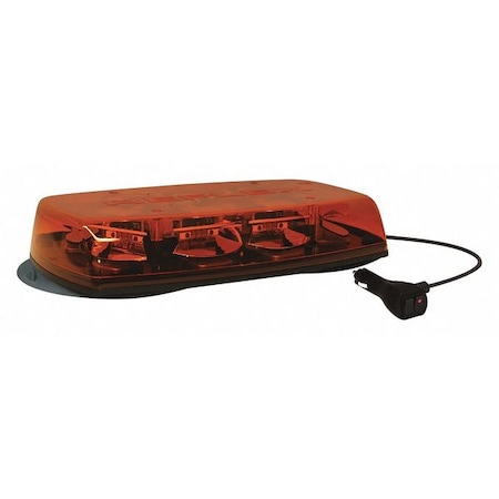 Ecco Mini Lightbar, LED, Amber, 15" L 5587A-VM