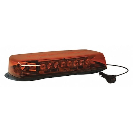 Ecco Mini Lightbar, LED, Amber, 15" L 5597A-VM