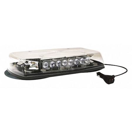 Ecco Mini Lightbar, LED, Amber/Clear, 15" L 5597CAC-VM