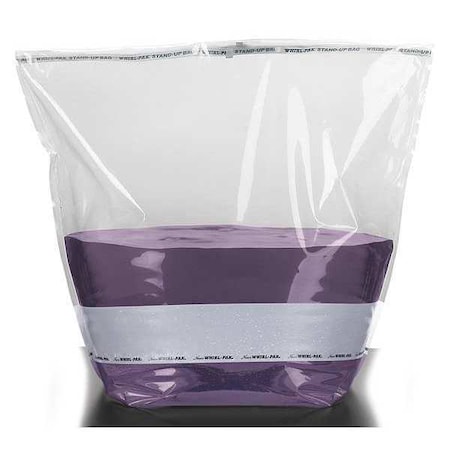 Whirl-Pak Sampling Bag, Self-Standing, 138 oz., PK100 B01542