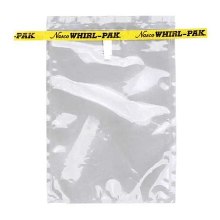Whirl-Pak Sampling Bag, Clear, 13 oz., 7.5" L, PK500 B01018