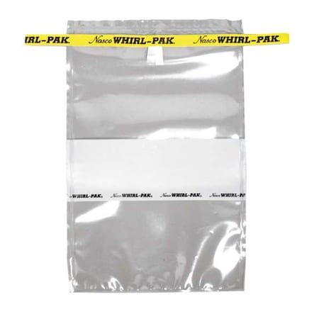 Whirl-Pak Sampling Bag, Polyethylene, 24 oz., PK500 B01297