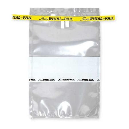 Whirl-Pak Sampling Bag, Write-On, 24 oz., 9" L, PK500 B01196