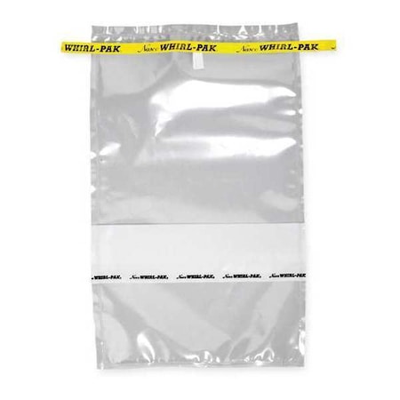 Whirl-Pak Sampling Bag, Write-On, 55 oz., 12" L, PK500 B01195