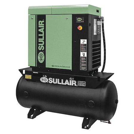 Sullair Rotary Screw Air Compressor, 20.0 HP ST1509R/208-230/460/3/60
