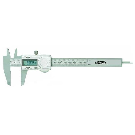 Insize Digital Caliper, 0-6"/0-150mm Range 1139-150