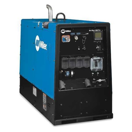 Miller Electric Engine-Driven Welder, Big Blue 500 Pro Series, Electric Start, 48.9 hp, Diesel, 27,000 W Peak 907736