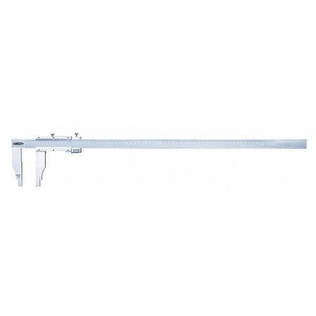 Insize Vernier Caliper, SS, 0 to 40"Range, 4"Jaw D 1211-40