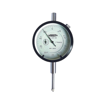 Insize Dial Indicator, AGD 2, 0.0005" Graduations 2307-105