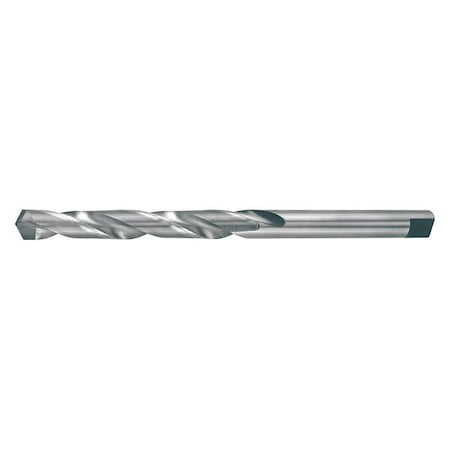 Zoro Select Taper Length Drill Bit, 47/64in., Uncoated 13007344