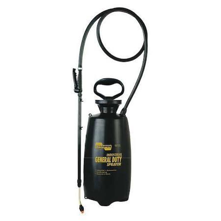 Chapin 3 gal Handheld Sprayer, Poly, 60 in L Hose, 32 in L Wand, Fan Nozzle Spray Pattern, 60 psi Max 2553E