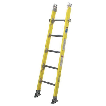 Werner 6 ft Overall H, Sectional Ladder, Fiberglass, 375 lb Load Capacity S7906-1