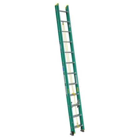 Werner 24 ft Fiberglass Extension Ladder, 225 lb Load Capacity D5924-2