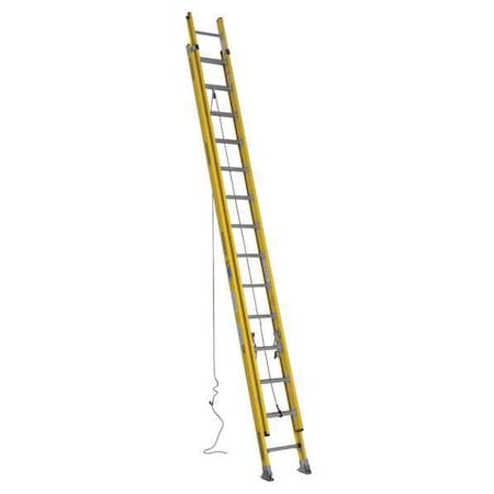 Werner 28 ft Fiberglass Extension Ladder, 375 lb Load Capacity 7128-2