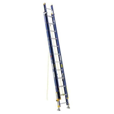 Werner 24 ft Fiberglass Extension Ladder, 300 lb Load Capacity D8224-2EQ