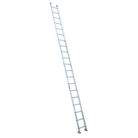 Werner 20 ft. Overall H, Straight Ladder, Aluminum, 20 Steps, 300 lb Load Capacity 520-1