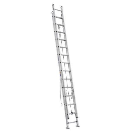 Werner 28 ft Aluminum Extension Ladder, 375 lb Load Capacity D528-2