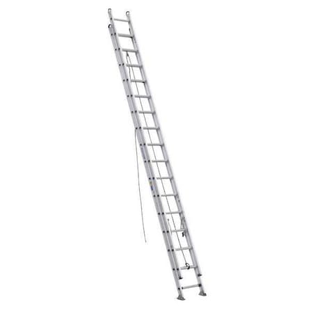 Werner 32 ft Aluminum Extension Ladder, 375 lb Load Capacity D532-2