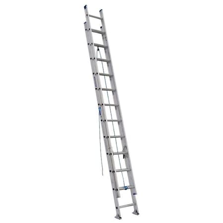 Werner 24 ft Aluminum Extension Ladder, 250 lb Load Capacity D1324-2