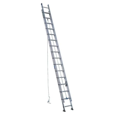 Werner 32 ft Aluminum Extension Ladder, 250 lb Load Capacity D1332-2