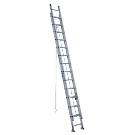 Werner 28 ft Aluminum Extension Ladder, 225 lb Load Capacity D1228-2