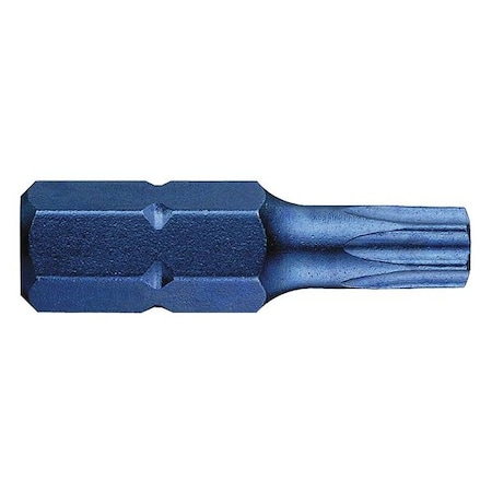 Westward Torsion Bit, SAE, 1/4", Hex, T30, 1", PK5 41D627