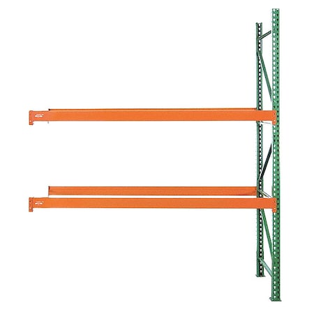 Husky Rack & Wire Pallet Rack Add-On Unit, 48"D, 96"H, 99"W 184809643096A