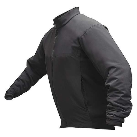 Vertx Jacket, 100% Nylon, zipper, Black, 3XL VTX8840LBK