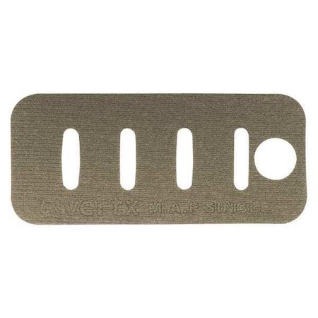 Vertx Single Adaptor Panel, Hook-and-Loop, Tan, Universal, Hook-and-Loop VTX5120ET