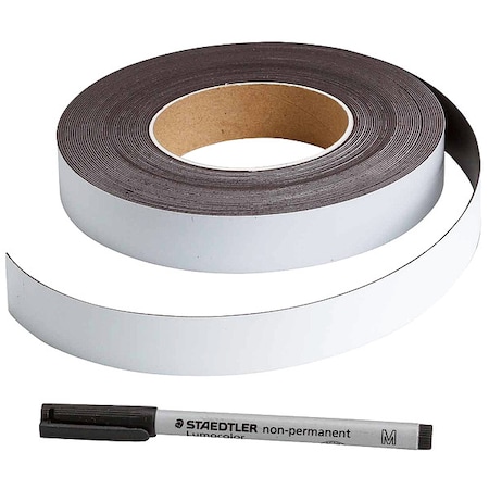 Brady Identification Label, 1In H, Blank, 56961 56961