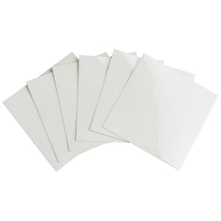 Brady LaminateSheet, Polyester, 2-1/2inW, PK50 58476