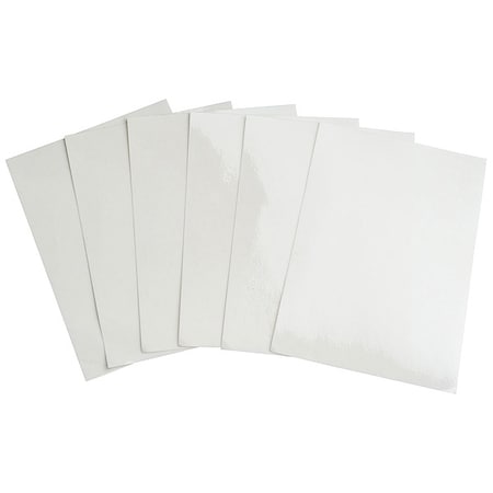 Brady LaminateSheet, Polyester, 4-1/2inW, PK50 64985