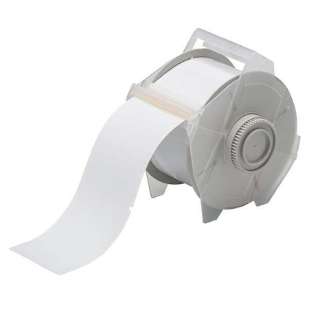 Brady Thermal Transfer Label, White, Labels/Roll: 250 121564