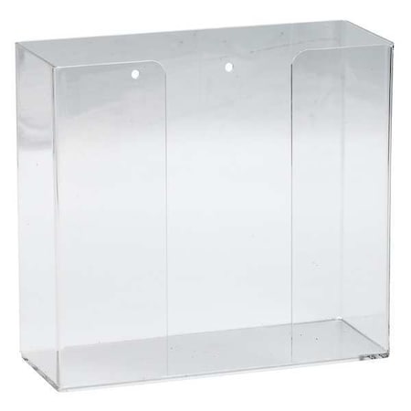 Brady Glove Dispenser, Acrylic, Holds (2) Boxes , Clear GD02