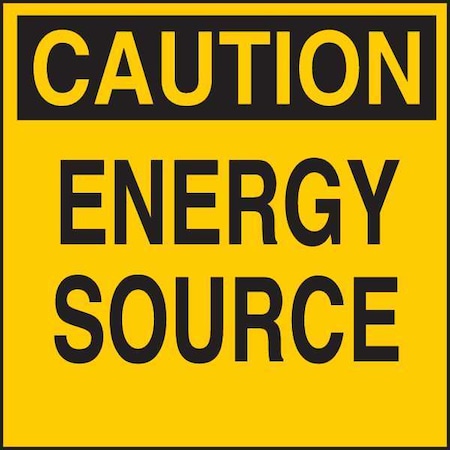 Brady Caution Sign, Vinyl, Square, English 60162