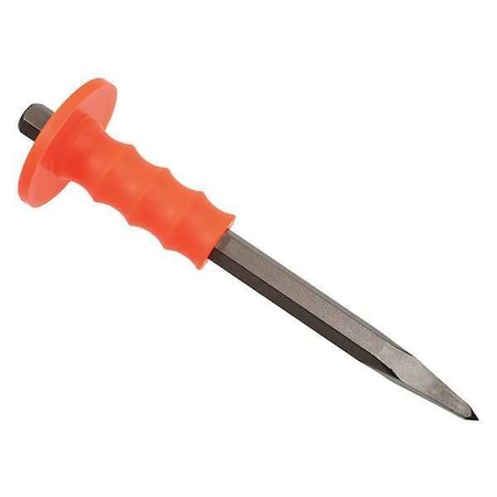 Mayhew Select Handguarded Bullpoint Chisel, 12in L 80205