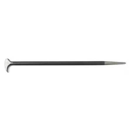 Mayhew Pro Ladyfoot Pry Bar, 21 in. L, Steel, Black 40154
