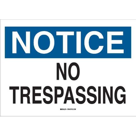 Brady Admittance Sign, 7 in Height, 10 in Width, Fiberglass, Rectangle, English 122850