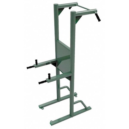 Triactive Usa Pull Up/Dip Station, Strength, Zinc Powder PDIP