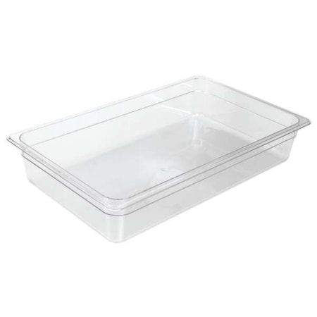 Crestware Food Pan, Polycarbonate, Full, 20-3/4 In FP12