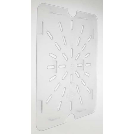 Crestware Drain Tray, Polycarbonate, Half, 10-1/4 In FP2DT