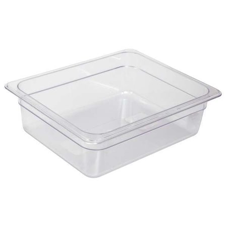Crestware Food Pan, Polycarbonate, Half, 12-3/4 In FP22