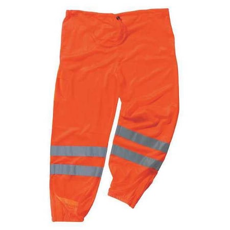 Ergodyne S/M Class E Hi-Vis Pants, Orange 8910