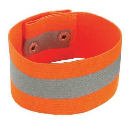 Ergodyne Arm/Leg Band - Button, L/XL, Orange 8001