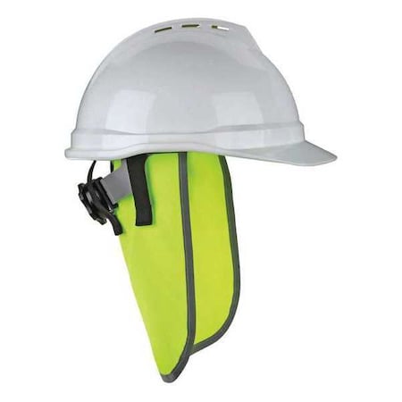 Ergodyne Neck Shade, For Use With Hard Hat Lime 8006