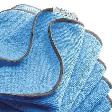 Perfect Clean Terry Cleaning Cloth 12" x 12", Blue, 5PK TW3030AM-B
