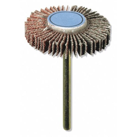 Dremel Flap Wheel, 1-1/2in dia., 2in L, Emery 505