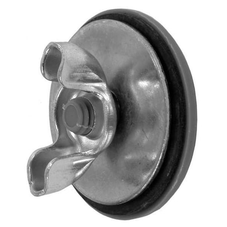 Siemens Hole Plug, 1.37 In Hole dia., Steel 52AAH6