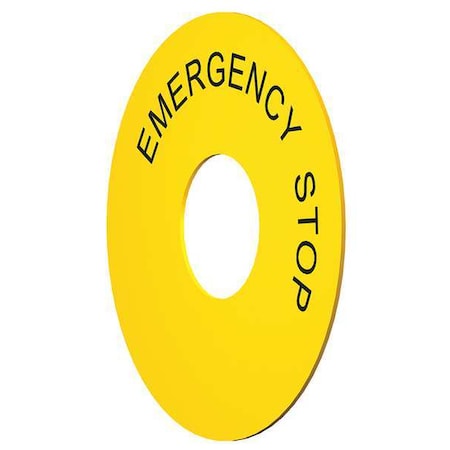 Siemens Backing Ring, F/30mm Operators 52AAR